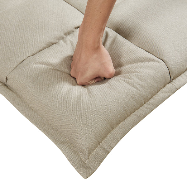 Lot de 2 fauteuils de sol Deinze avec dossier réglable [en.casa]