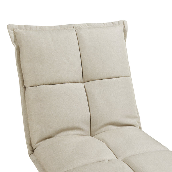 Lot de 2 fauteuils de sol Deinze avec dossier réglable [en.casa]