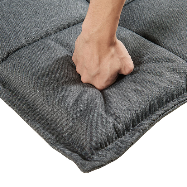 Lot de 2 fauteuils de sol Deinze avec dossier réglable [en.casa]