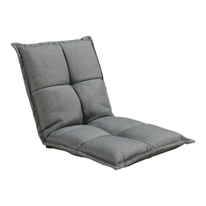 Lot de 2 fauteuils de sol Deinze avec dossier réglable [en.casa]