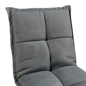 Lot de 2 fauteuils de sol Deinze avec dossier réglable [en.casa]