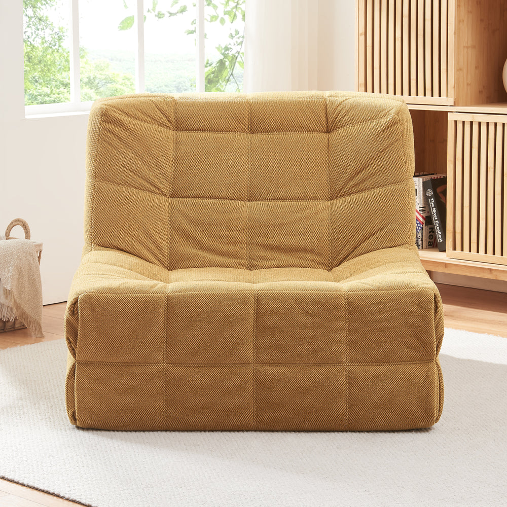 Fauteuil au sol Koskyvn 75x90x100 cm Textile [en.casa]