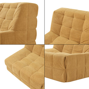 Fauteuil au sol Koskyvn 75x90x100 cm Textile [en.casa]