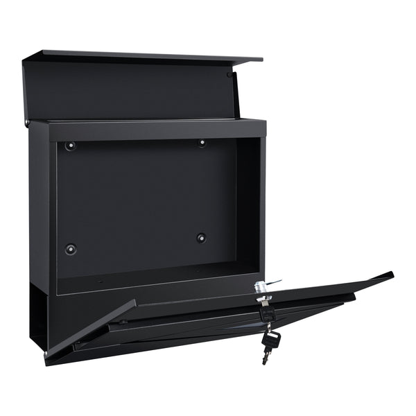 Boîte aux lettres Schönburg 37x37x11cm en acier en différentes couleurs [en.casa]