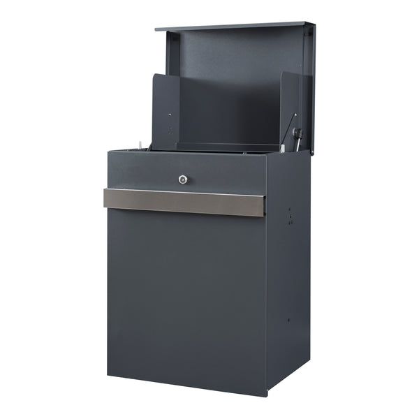Boîte aux lettres Sønderborg acier galvanisé 58 x 44 x 35 cm  anthracite [en.casa]