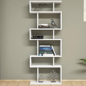 Bibliothèque Brovst à 6 niveaux 157 x 60 x 20 cm [en.casa]