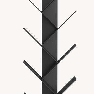 Bibliothèque Eksjö en forme d'arbre acier 150 x 39 x 39 cm [en.casa]