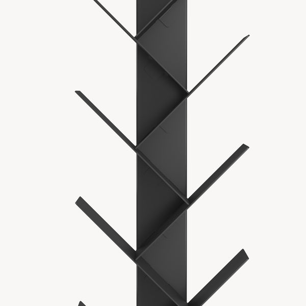 Bibliothèque Eksjö en forme d'arbre acier 150 x 39 x 39 cm [en.casa]