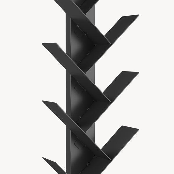 Bibliothèque Eksjö en forme d'arbre acier 150 x 39 x 39 cm [en.casa]