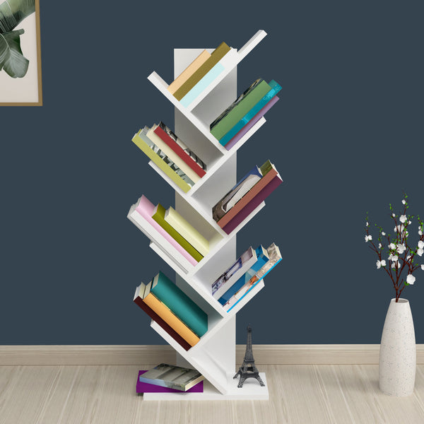 Bibliothèque Tranås 121x44x22cm en différentes couleurs [en.casa]