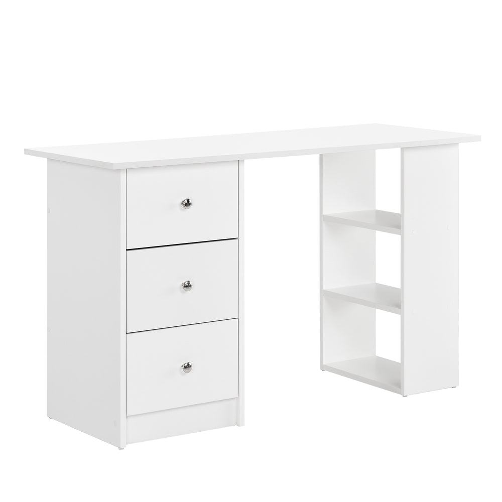 Bureau Lemberg 120x50x72 cm blanc [en.casa] - premiumXL