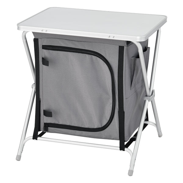 Armoire de camping Tullinge avec plan de travail différentes tailles en.casa