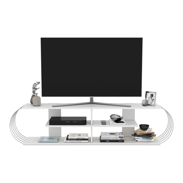 Table TV Robertsfors 180/172/160cm en différentes couleurs [en.casa]