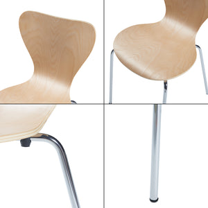 Lot de 4 chaises de salle à manger Essunga [en.casa]