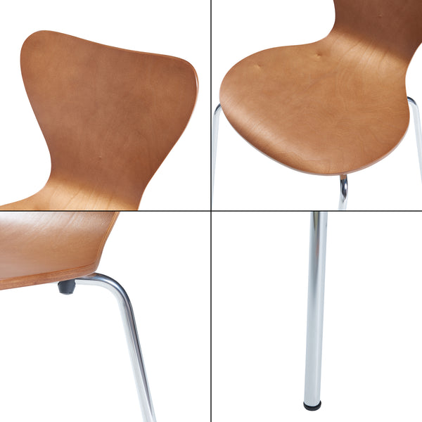 Lot de 4 chaises de salle à manger Essunga [en.casa]