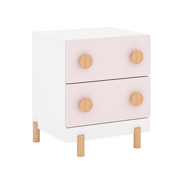Table de chevet pour enfants Vaarentaa 47x40x35 cm [en.casa]