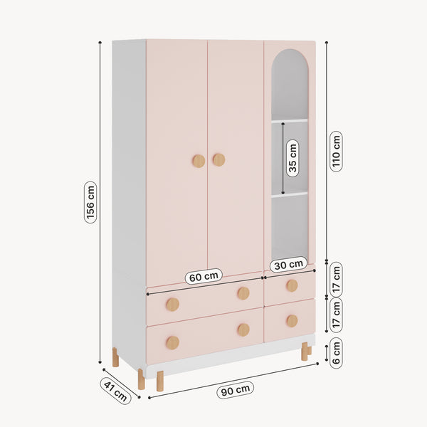Armoire enfant Vaarentaa [en.casa]