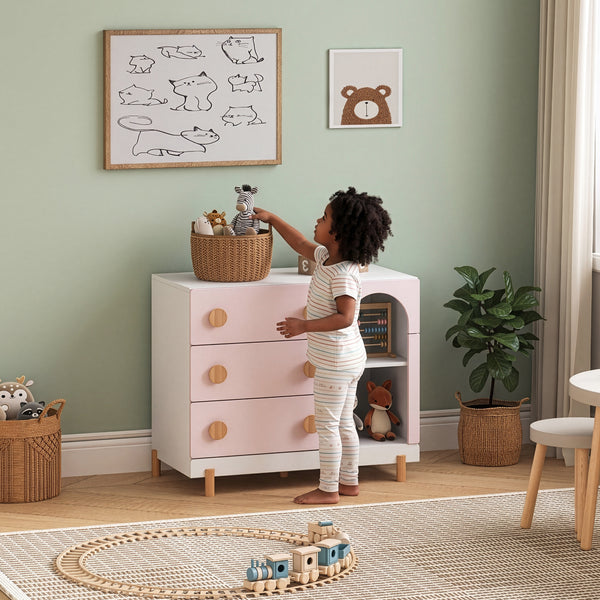 Commode pour enfants Vaarentaa [en.casa]