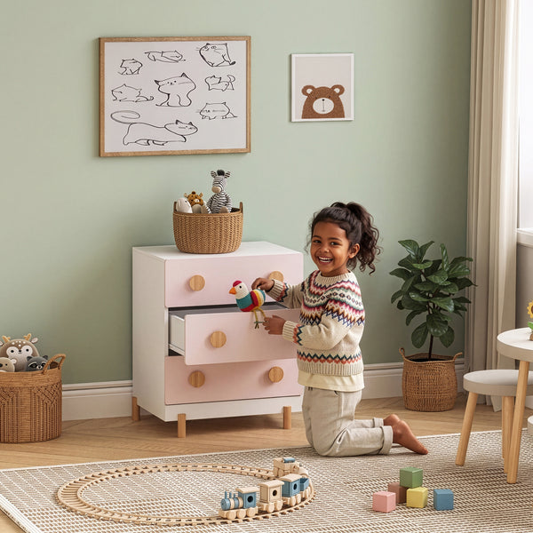 Commode enfant Vaarentaa [en.casa]