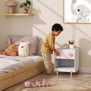 Table de chevet pour enfants Vaarentaa [en.casa]