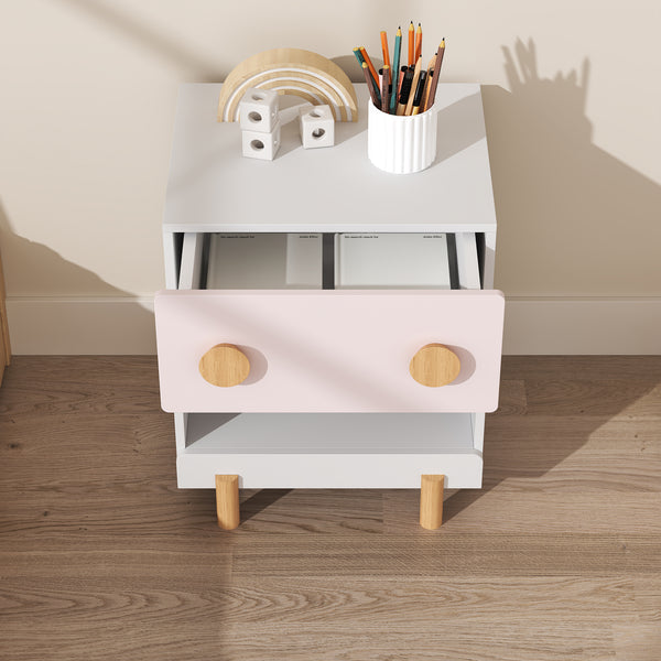 Table de chevet pour enfants Vaarentaa [en.casa]