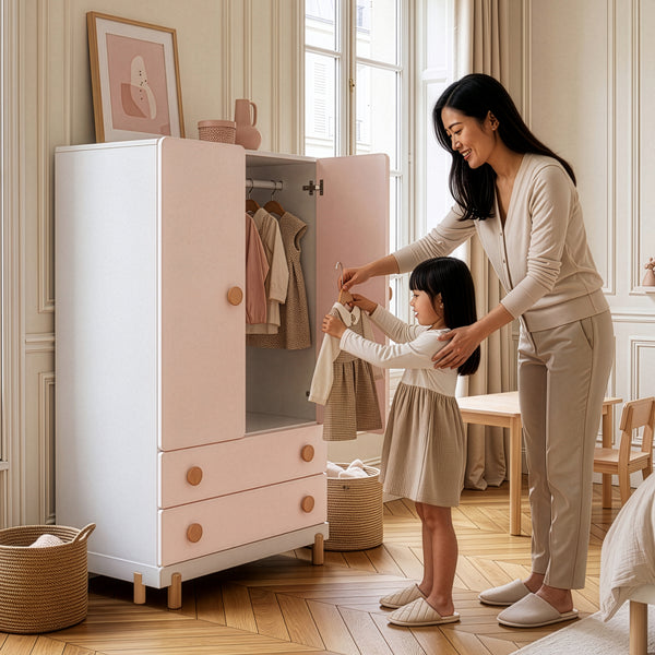 Armoire enfant Vaarentaa [en.casa]