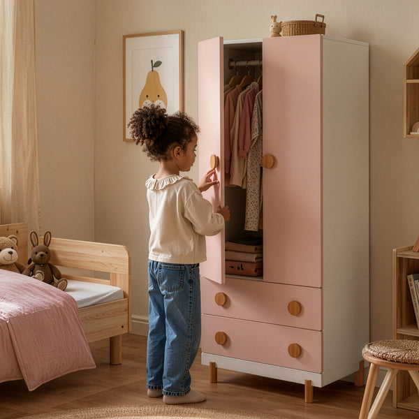 Armoire enfant Vaarentaa [en.casa]