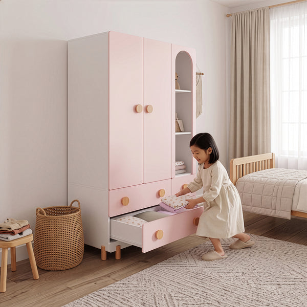 Armoire enfant Vaarentaa [en.casa]