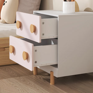 Table de chevet pour enfants Vaarentaa 47x40x35 cm [en.casa]