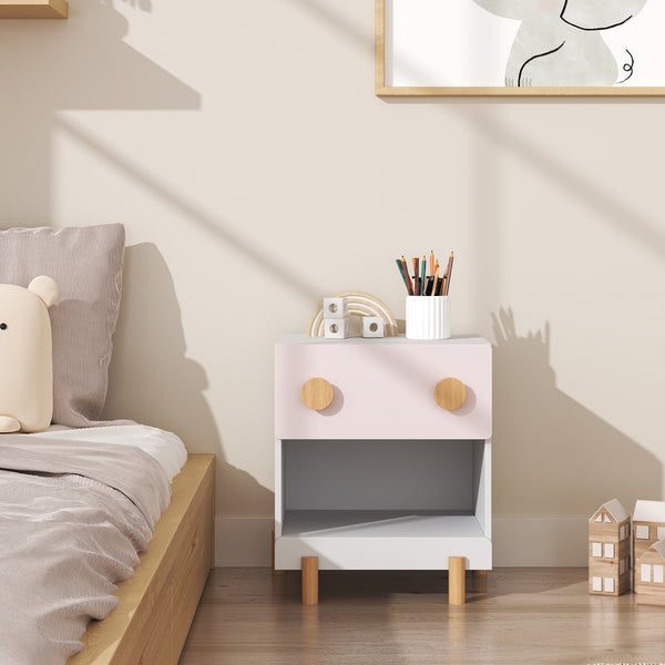 Table de chevet pour enfants Vaarentaa [en.casa]