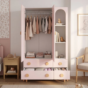 Armoire enfant Vaarentaa [en.casa]