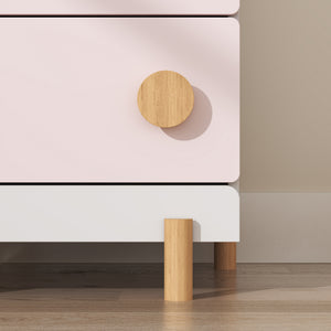 Table de chevet pour enfants Vaarentaa 47x40x35 cm [en.casa]