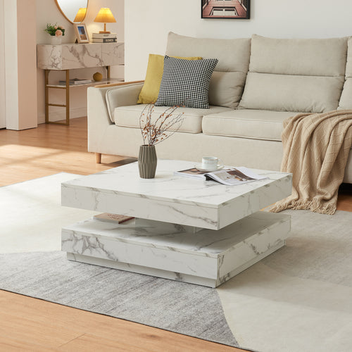 Table basse Florence 76x76x38 cm [en.casa] - premiumXL