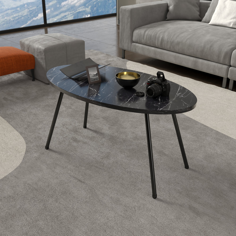 Table basse Skærbæk 43 x 90 x 50 cm en différentes couleurs [en.casa] - premiumXL