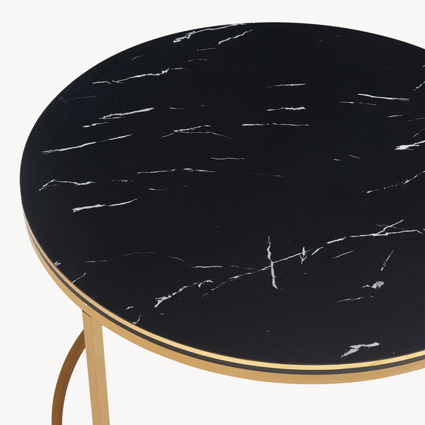 Table basse Aulum ronde 50 x 70 cm [en.casa]
