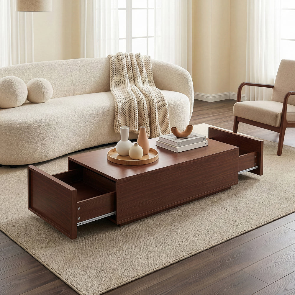 Table basse Turur 104x50x40 cm [en.casa]