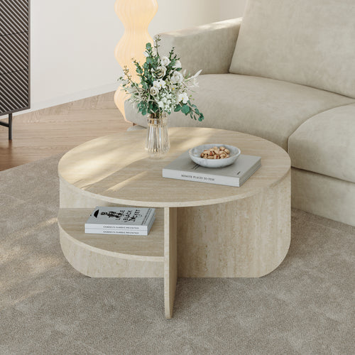 Table basse Reykhon 80 x 41 cm [en.casa]