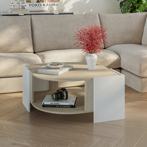 Table basse Klipsari 75x75x40 cm [en.casa]