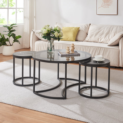 Set de tables basses Kokkola [en.casa] - premiumXL