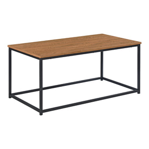 Table basse Esbjerg 100x55x45cm Ton de bois foncé en.casa