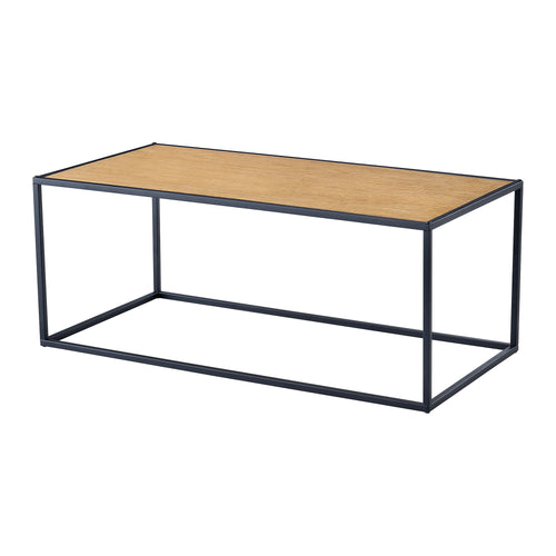 Table basse Vännäs 100 x 50 x 40 cm aspect bois [en.casa]