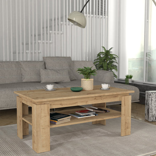 Table basse Krirdfjos 110x60x47 cm [en.casa]