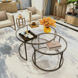 Ensemble de tables basses Kokkola [en.casa]