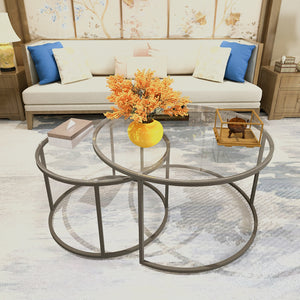 Ensemble de tables basses Kokkola [en.casa]