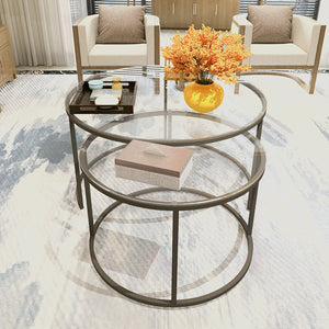 Ensemble de tables basses Kokkola [en.casa]