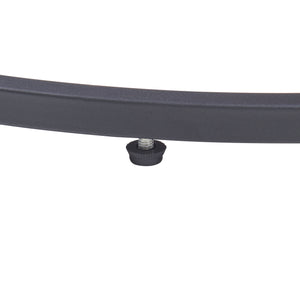 Set de 2 tables basses Kokkola rondes gigognes en verre [en.casa]