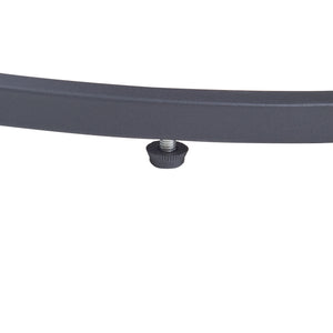 Set de 2 tables basses Kokkola rondes gigognes en verre [en.casa]