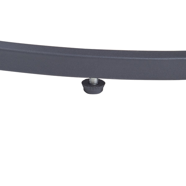 Set de 2 tables basses Kokkola rondes gigognes en verre [en.casa]