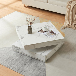 Table basse Florenz 76 x 76 x 38 cm [en.casa] 
