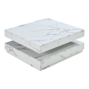 Table basse Florenz 76 x 76 x 38 cm [en.casa] 
